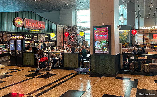 Changi Airport T3 Level 2 Food