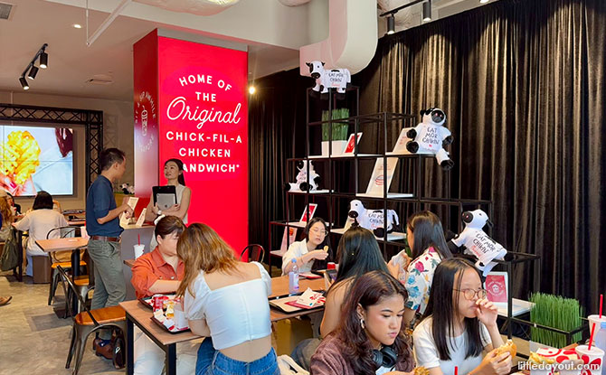 Chick-fil-A Popup in Singapore (26 to 28 June)