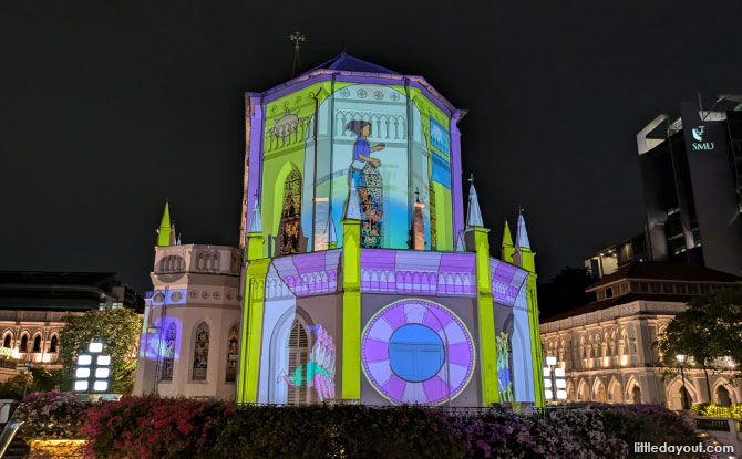 Projection Mapping, Singapore Night Festival