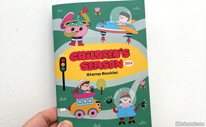 Children’s Season 2024 Stamp Booklet Activity