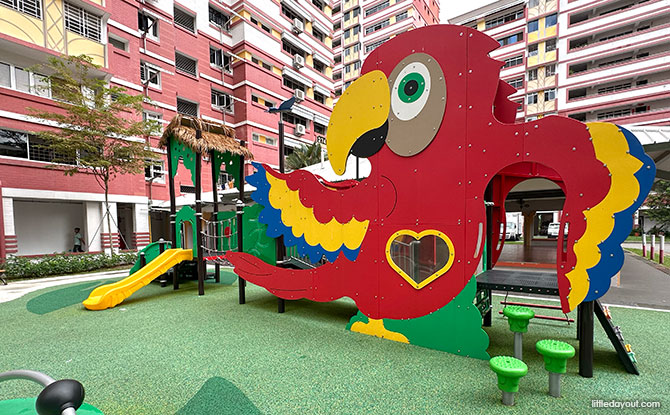 Parrot playground at Choa Chu Kang