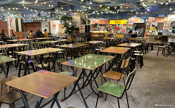 Retro Decor at Food Republic City Square Mall