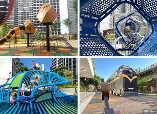 Clementi NorthArc Playgrounds: Bee Hives, Whale, Train & More
