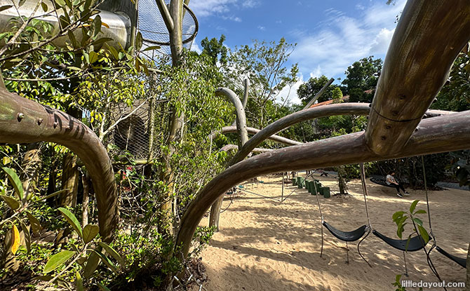 COMO Adventure Grove’s tree-inspired play structure
