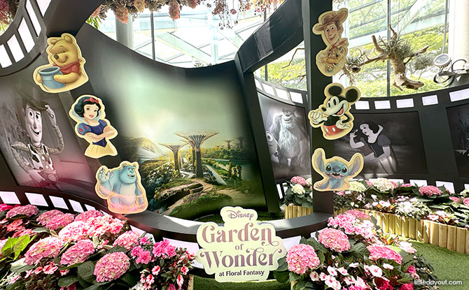 Disney Garden of Wonder photo booth