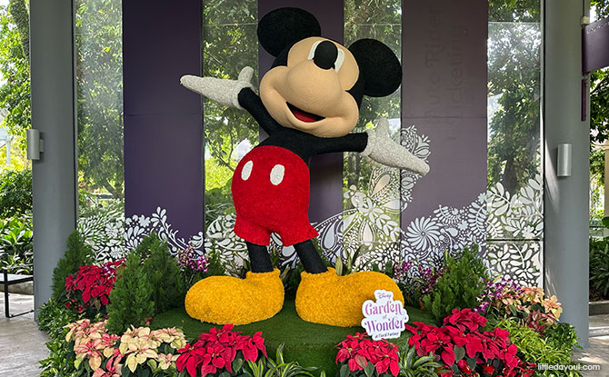 Disney Garden of Wonder at Floral Fantasy: Disney Characters at Gardens by the Bay