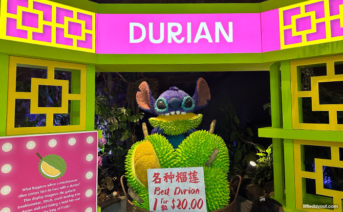 Durian with Stitch