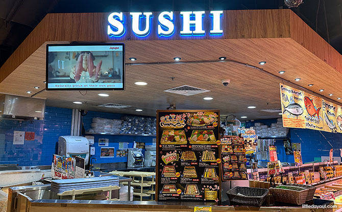 Sushi Section on Level 3