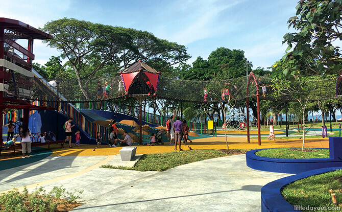 Marine Cove Playground Bridge