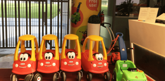 Car Strollers at Our Tampines Hub