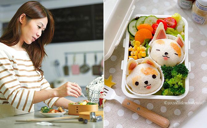 The art of packing a bento box, the Japanese lunchbox