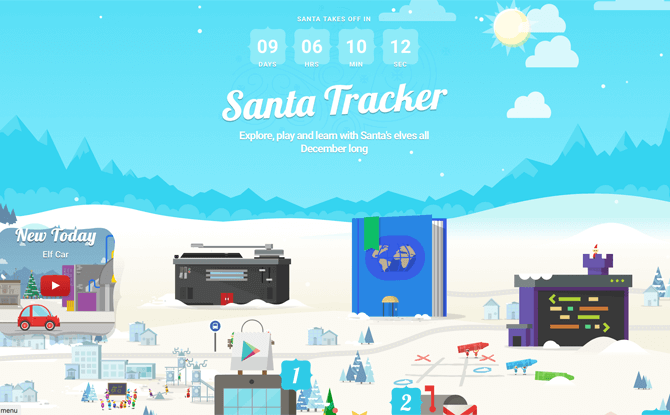 Google Gets Into The Holiday Spirit With Santa Tracker
