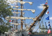 Mexican navy’s sailing ship, ARM Cuauhtémoc