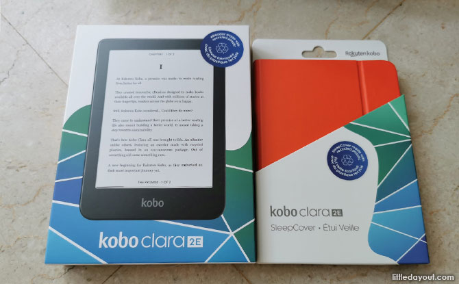 Kobo Clara 2E Recycled Plastic eReader by Kobo