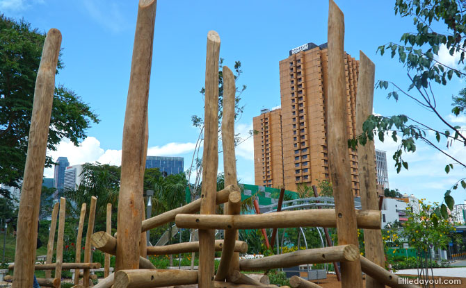 big wooden playground near me