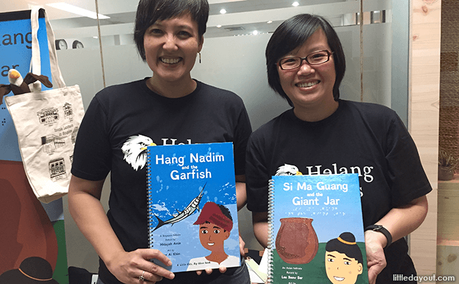 Hidayah Amin and Lee Seow Ser from Helang Books