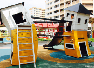 Yishun Green interactive playground crooked houses