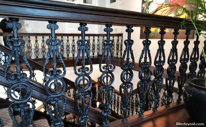Wrought-iron spindles