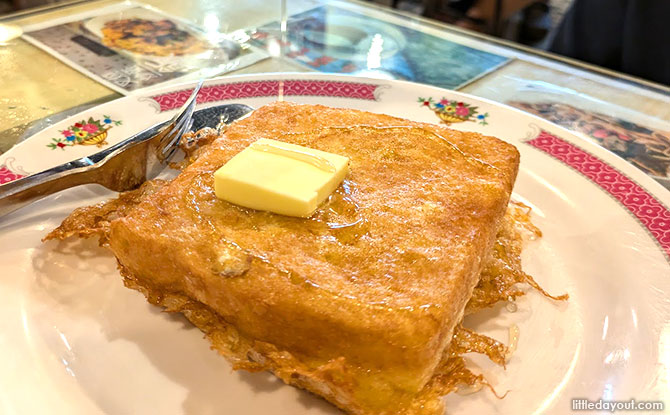 Lava Salted Egg French Toast