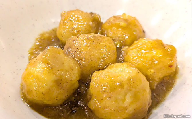 curry fishballs