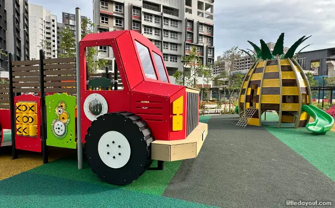 Fruit Truck Playground At Tengah: Pineapple, Watermelon & Bananas