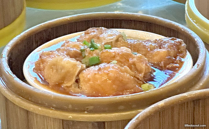 Bean curd skin at Fu Lin Men Dim Sum