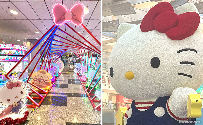 Hello Kitty At Changi Airport: 8-Metre-Tall Hello Kitty, Carnival, Waterpark At Changi Festive Village