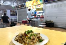 Hock Soon Carrot Cake At Ghim Moh Market Review