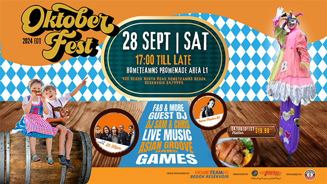 Oktoberfest at HomeTeamNS Bedok Reservoir