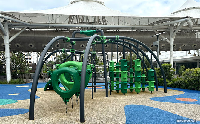 Obstacle Course Section of the IMM Playground