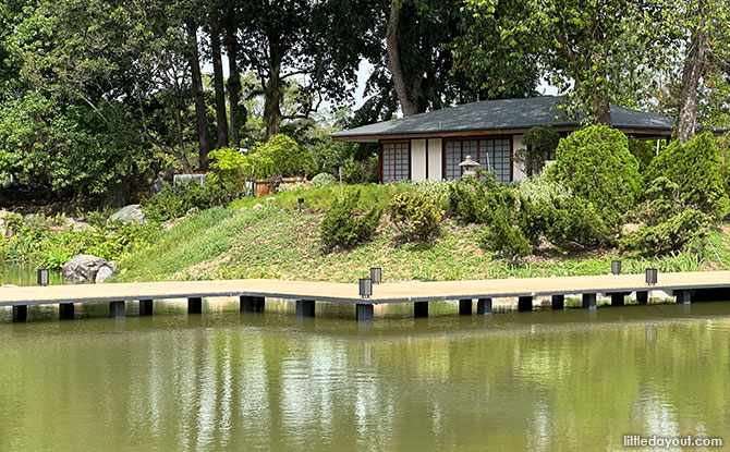 Teahouse at Japanese Garden