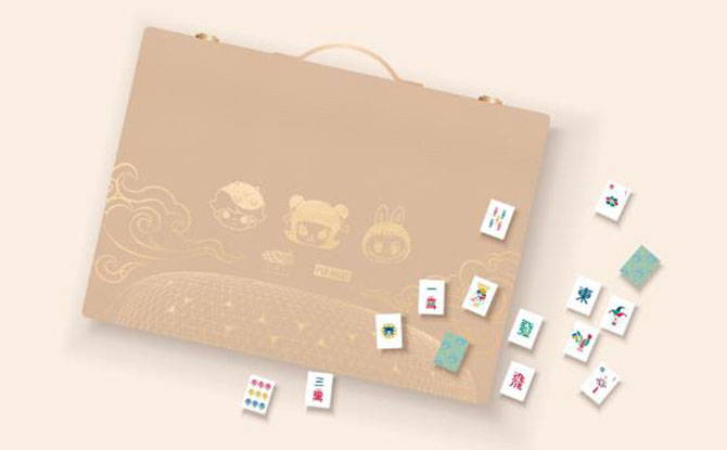 First-ever POP MART mahjong set in collaboration with Jewel