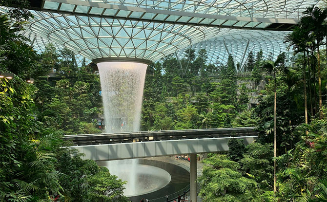 jewel at changi airport singapore