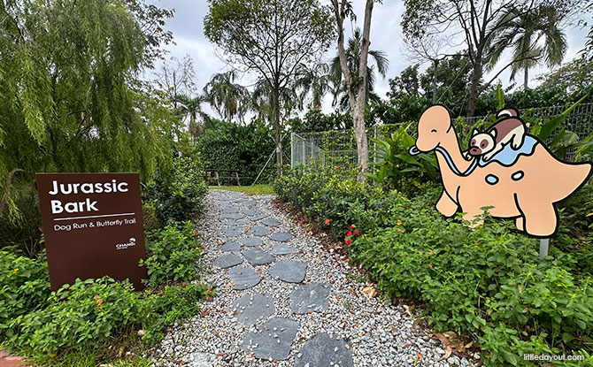 Jurassic Bark: Changi Airport Dog Run & Butterfly Trail