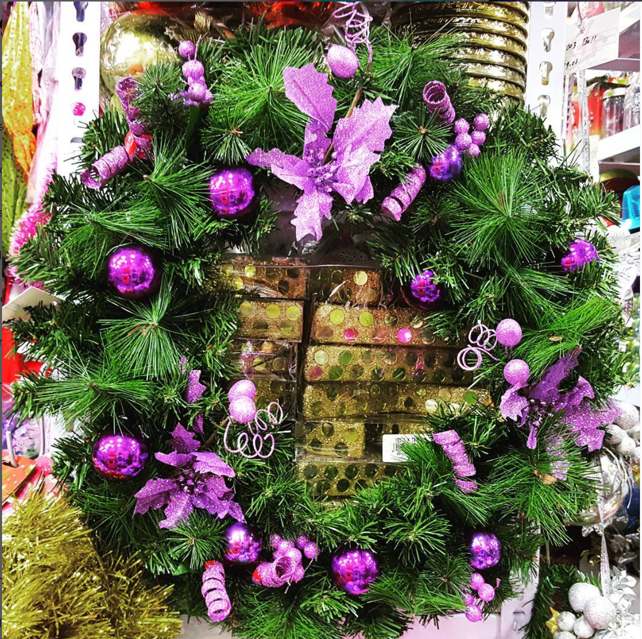 18 Pretty Purple Christmas Decorations - Best Purple Ornaments and Wreaths