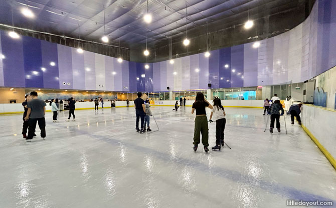 Next - Skating on Ice kallang ice world