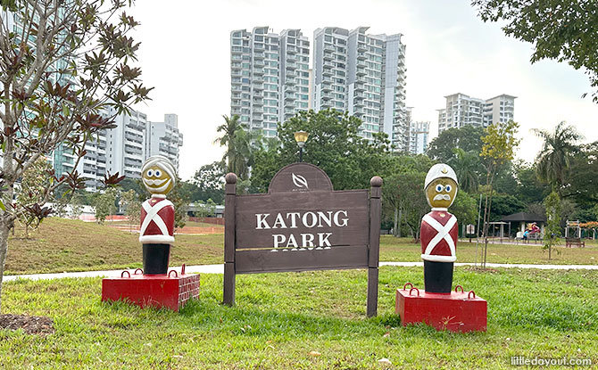 Katong Park: The Buried Fort, Rainbow Tree & Playground