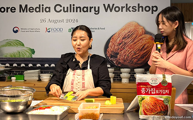 Cooking With Kimchi: A Culinary MasterClass Workshop By Chef Kim Hyuna