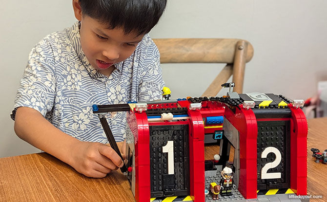 Building the LEGO Fire Station