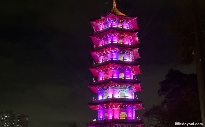 Cloud Pagoda projection mapping