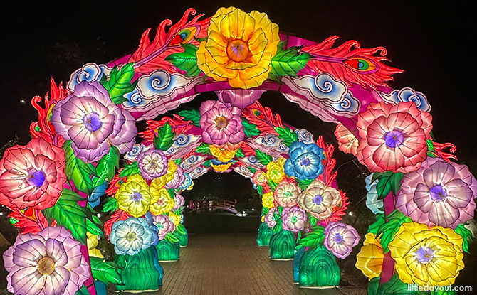 Lanterns and Light Up at Japanese Garden