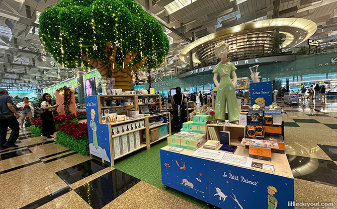 The Little Prince Pop-up Stores at Terminal 3's Central Immigration