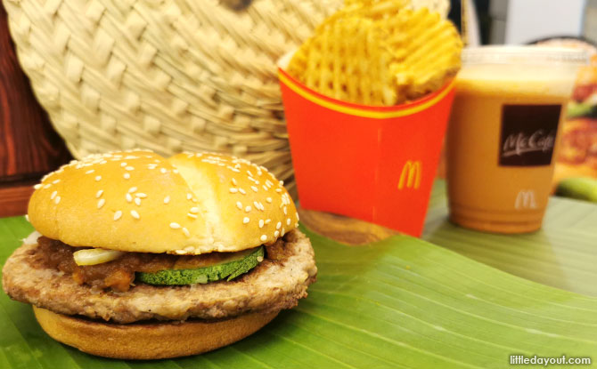 McDonald’s Satay Burgers: Celebrate National Day With Local Flavours, Crisscut Fries & Thai Milk Tea Frappe