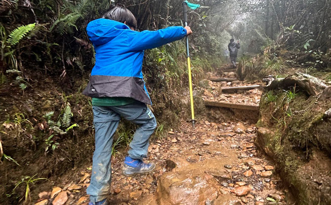 Climbing Mount Kinabalu with Kids