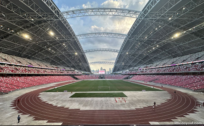 View of the National Stadium