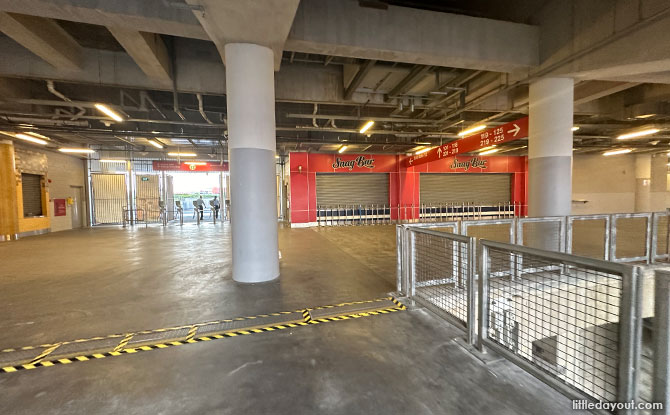 Interior of the National Stadium