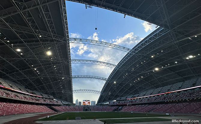 world’s largest free-spanning dome