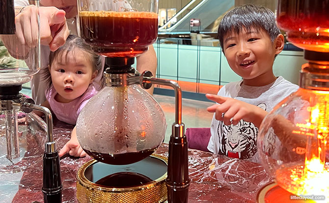 Live Artisanal Brewing at Coffee Bar