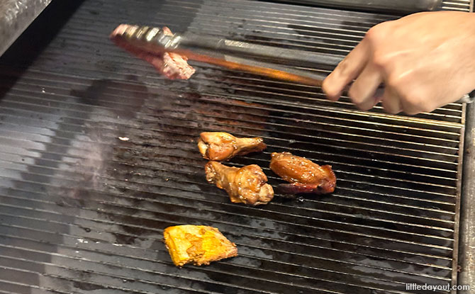 outdoor barbecue grill