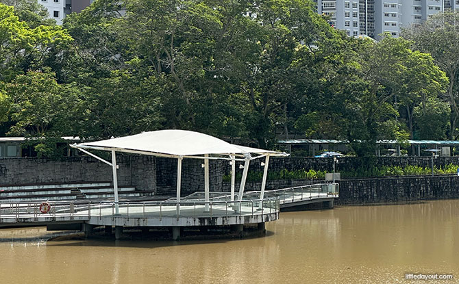 Performance Stage and Lookout Decks